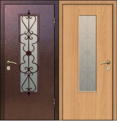 Входная металлическая дверь - 11-22