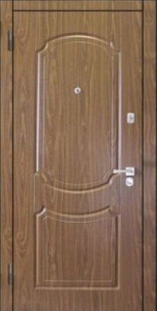 Двухлистовая металлическая дверь - 17-51