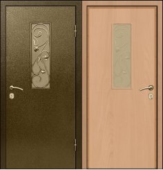 Входная металлическая дверь - 17-65