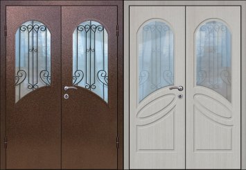 Входная металлическая дверь - 17-89