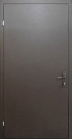 Двухлистовая металлическая дверь - 18-20