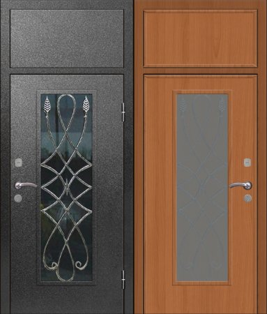 Входная металлическая дверь - СТР-012